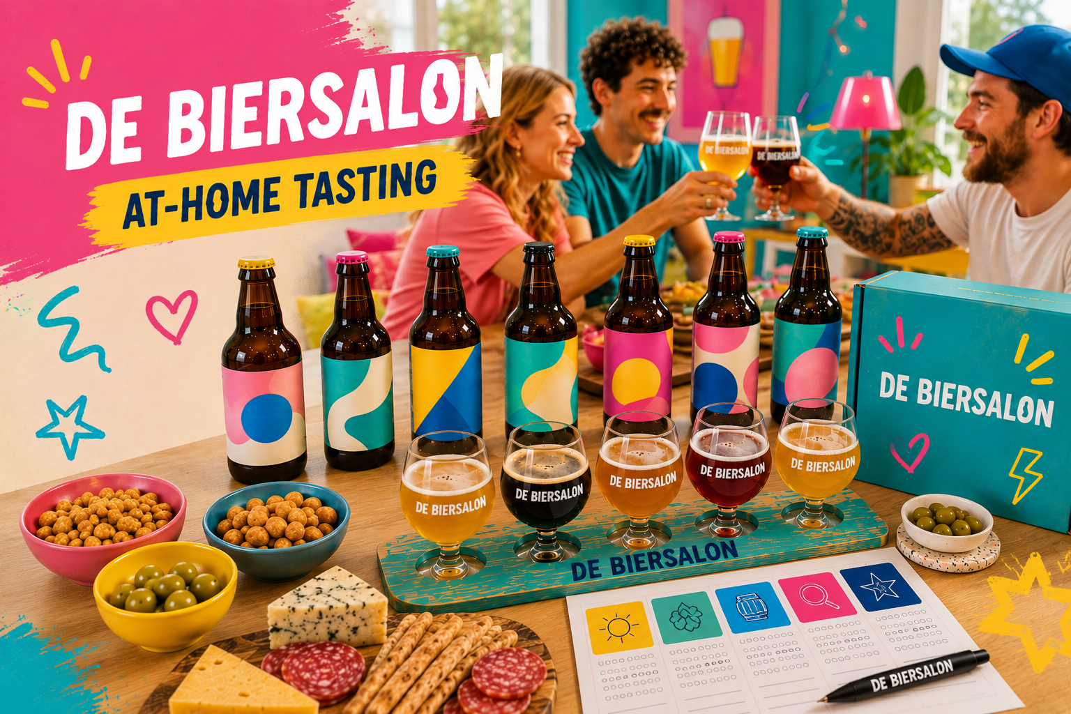 Bierproeverij Thuis Organiseren? Complete Gids + Bier & Hapjes Tips