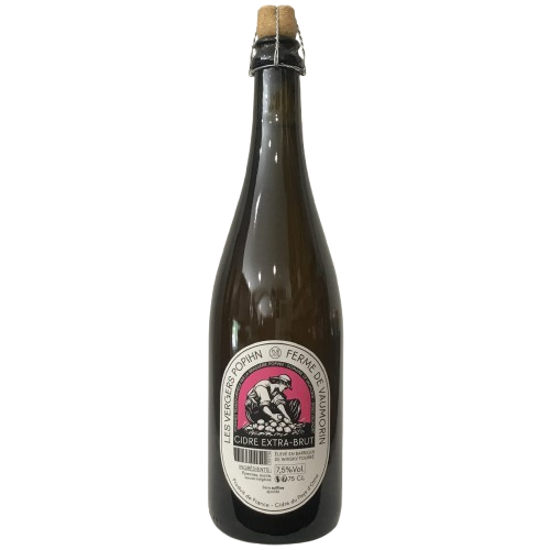 CIDRE EXTRA-BRUT - ELEVE EN BARRIQUE DE WHISKY TOURBE