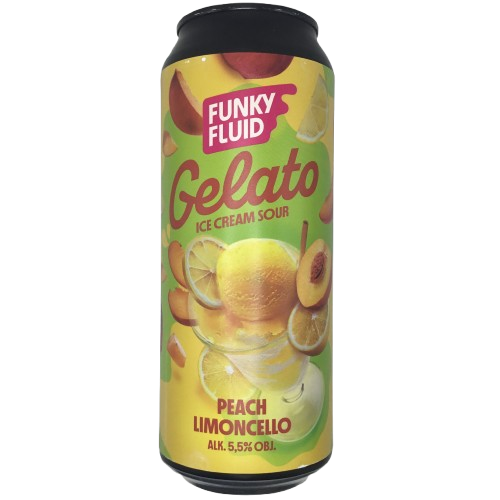 Gelato: Peach Limoncello