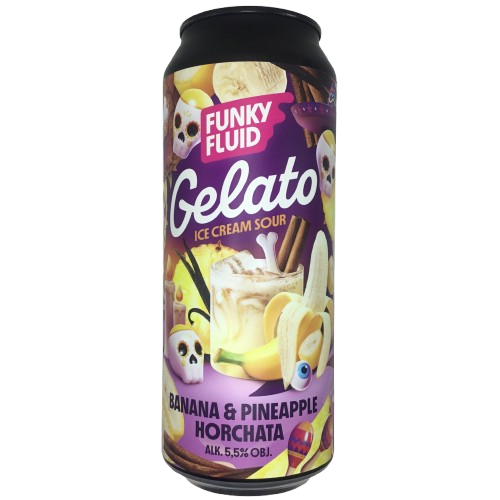 Gelato: Banana & Pineapple Horchata