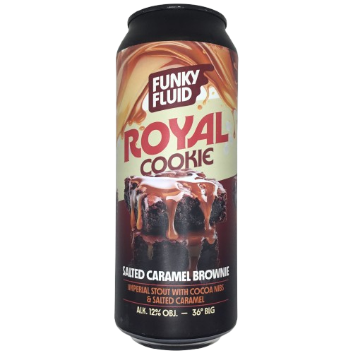 Royal Cookie: Salted Caramel Brownie