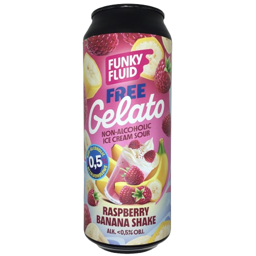 Free Gelato: Raspberry Banana Shake