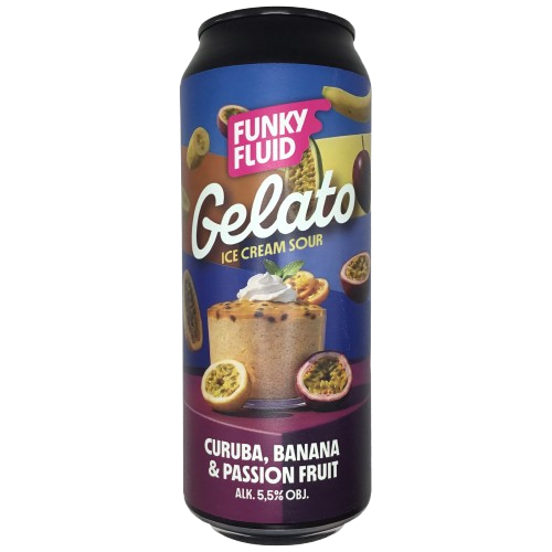 Gelato: Curuba, Banana & Passionfruit
