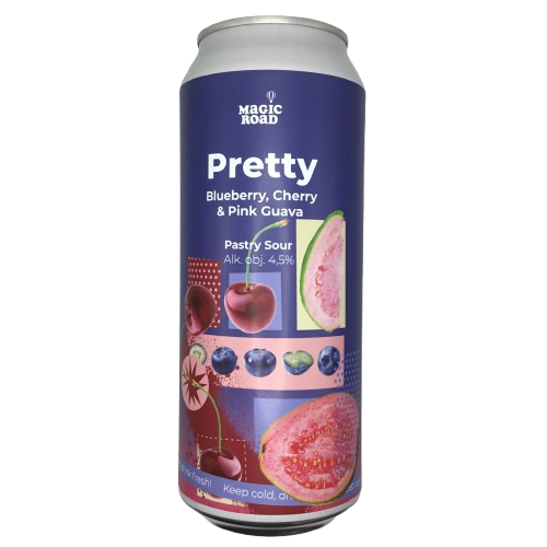Pretty - Blueberry, Cherry, Pink Guava